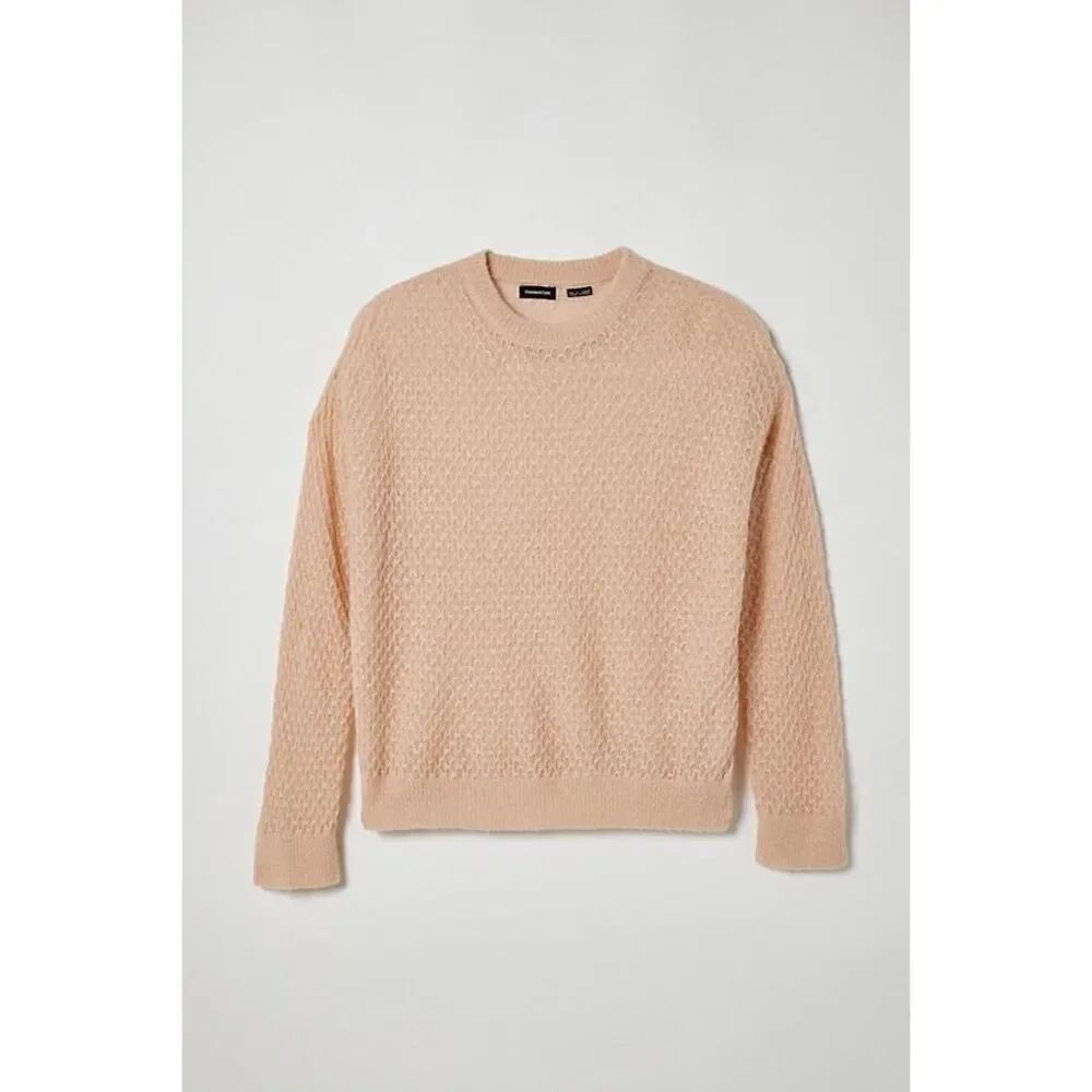 Standard Cloth Sheer Crew Neck Sweater NEW